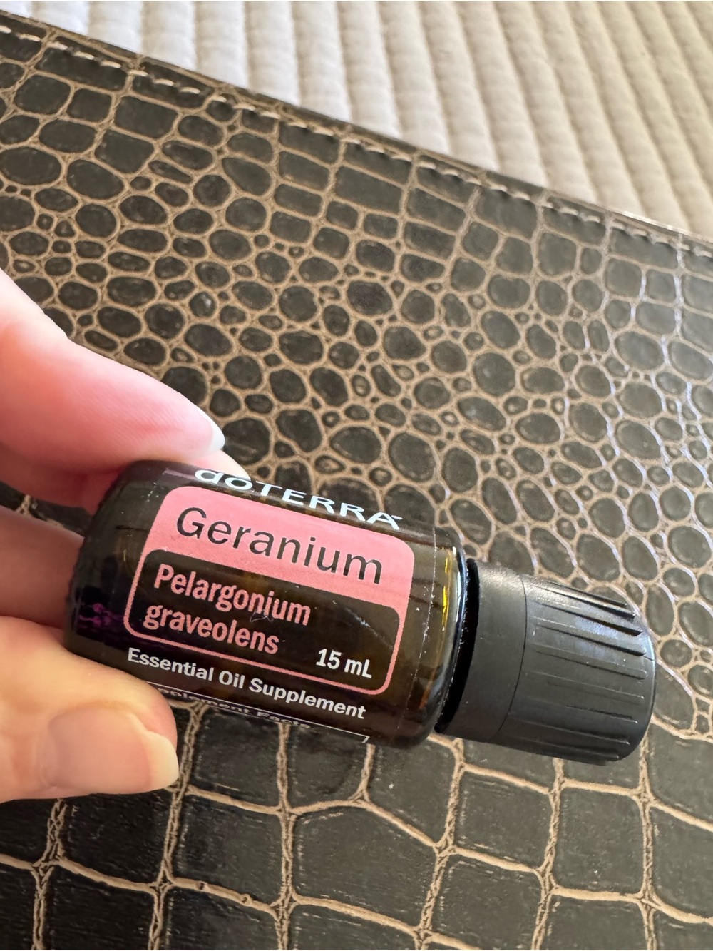 doTERRA Geranium Essential Oil - 15 mL, NWT sealed
